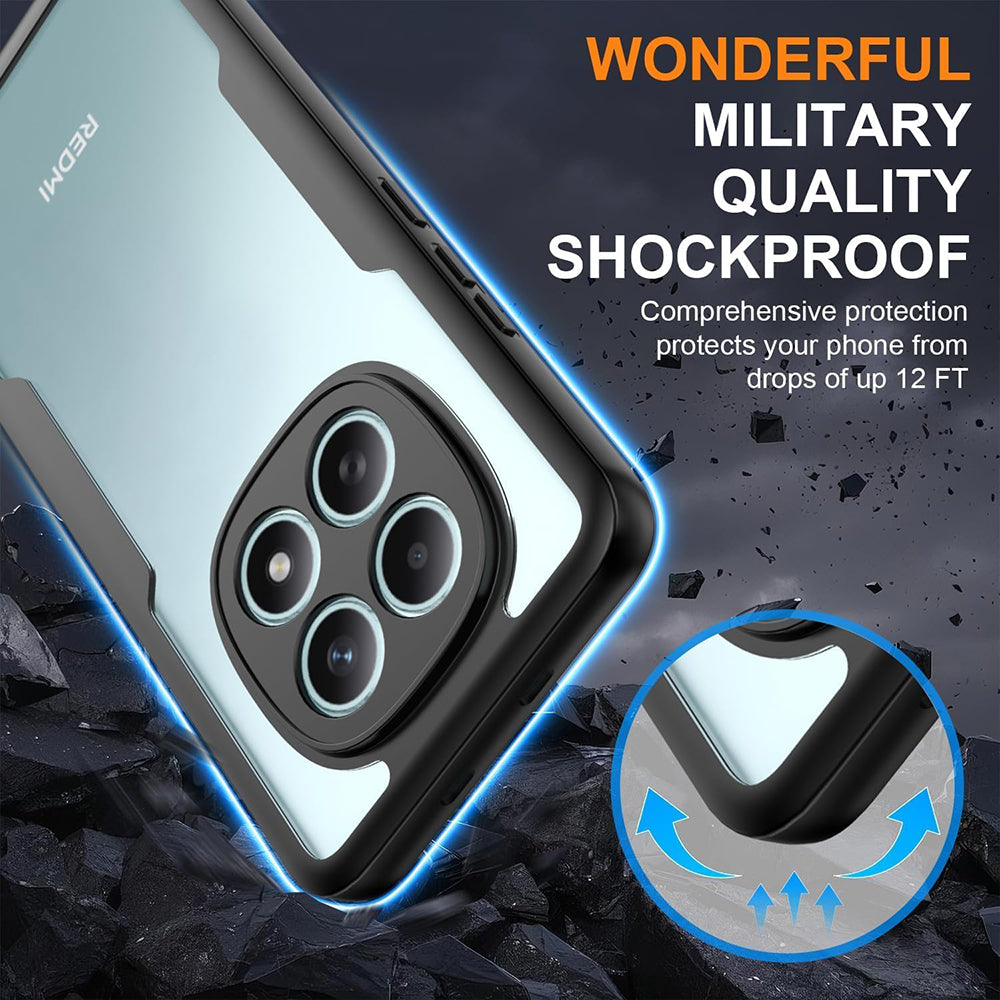 Pouzdro pro Xiaomi Redmi Note 15 4G, Techsuit, ColorVerse 360, Černá