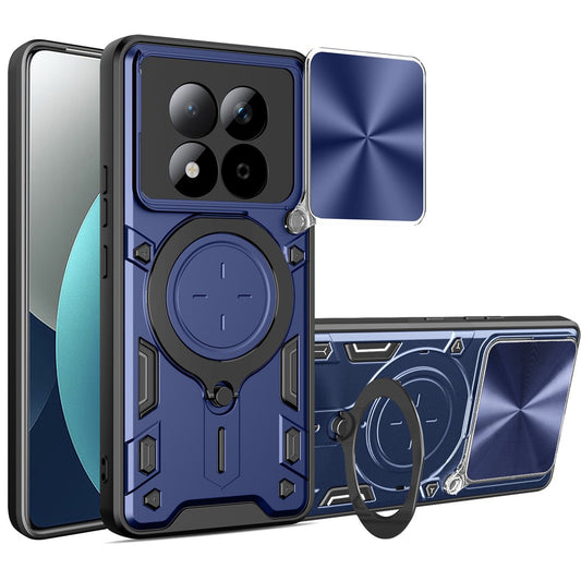 Pouzdro pro Xiaomi Redmi Note 15 Pro 4G, Techsuit, CamGuard Pro, Modrá