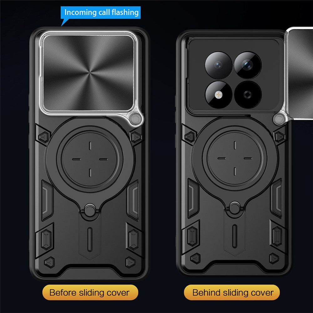 Pouzdro pro Xiaomi Redmi Note 15 Pro 4G, Techsuit, CamGuard Pro, Černá