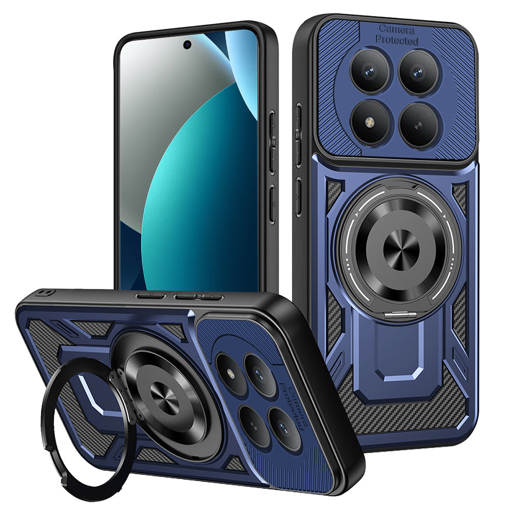 Pouzdro pro Xiaomi Redmi Note 15 Pro 4G, Techsuit, RuggedCam, Modrá