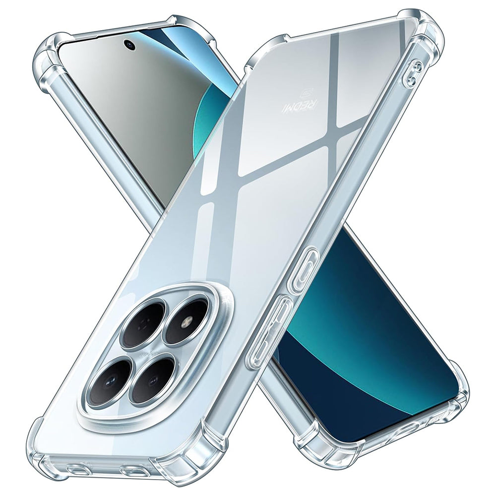 Pouzdro pro Xiaomi Redmi Note 15 Pro 4G, Techsuit, Shockproof Clear, Průhledné