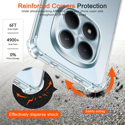 Pouzdro pro Xiaomi Redmi Note 15 Pro 4G, Techsuit, Shockproof Clear, Průhledné