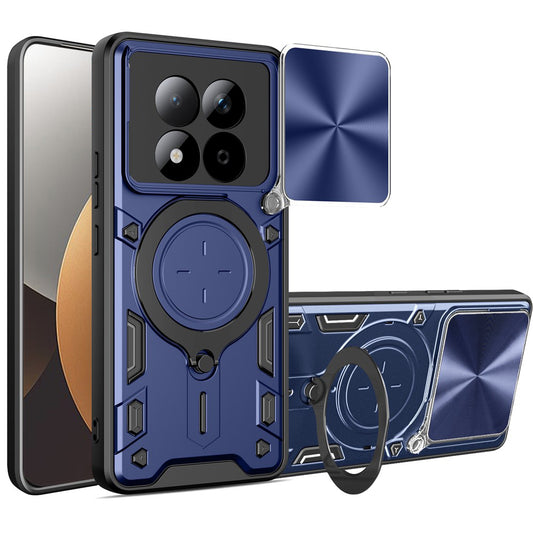 Pouzdro pro Xiaomi Redmi Note 15 Pro 5G, Techsuit, CamGuard Pro, Modrá