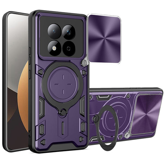 Pouzdro pro Xiaomi Redmi Note 15 Pro 5G, Techsuit, CamGuard Pro, Fialové