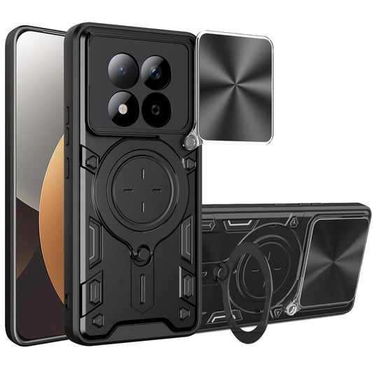 Pouzdro pro Xiaomi Redmi Note 15 Pro 5G, Techsuit, CamGuard Pro, Černá