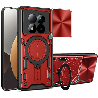 Pouzdro pro Xiaomi Redmi Note 15 Pro 5G, Techsuit, CamGuard Pro, Červené