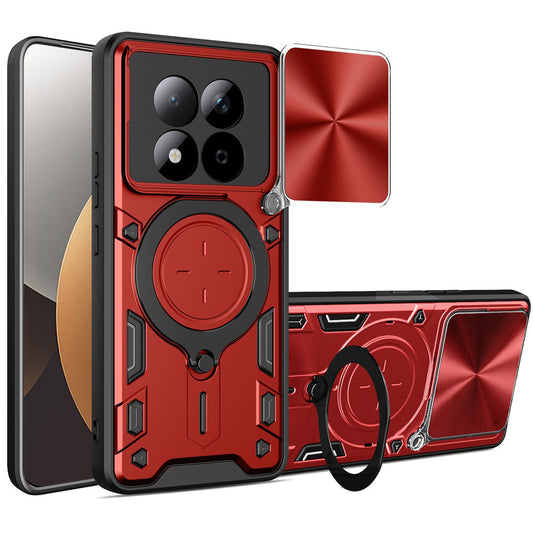 Pouzdro pro Xiaomi Redmi Note 15 Pro 5G, Techsuit, CamGuard Pro, Červené