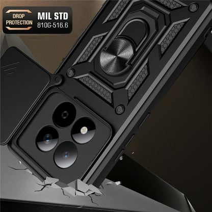 Pouzdro pro Xiaomi Redmi Note 15 Pro 5G, Techsuit, CamShield, Zelené