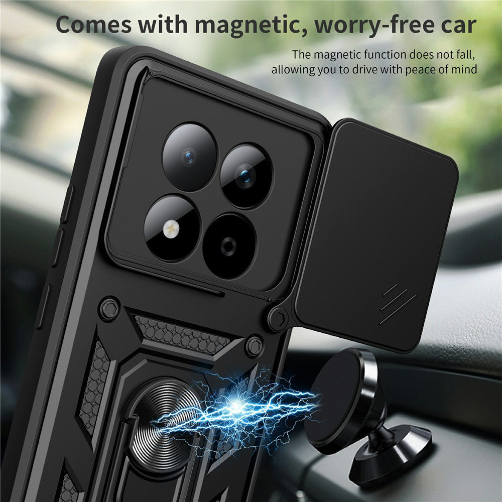 Pouzdro pro Xiaomi Redmi Note 15 Pro 5G, Techsuit, CamShield, Zelené