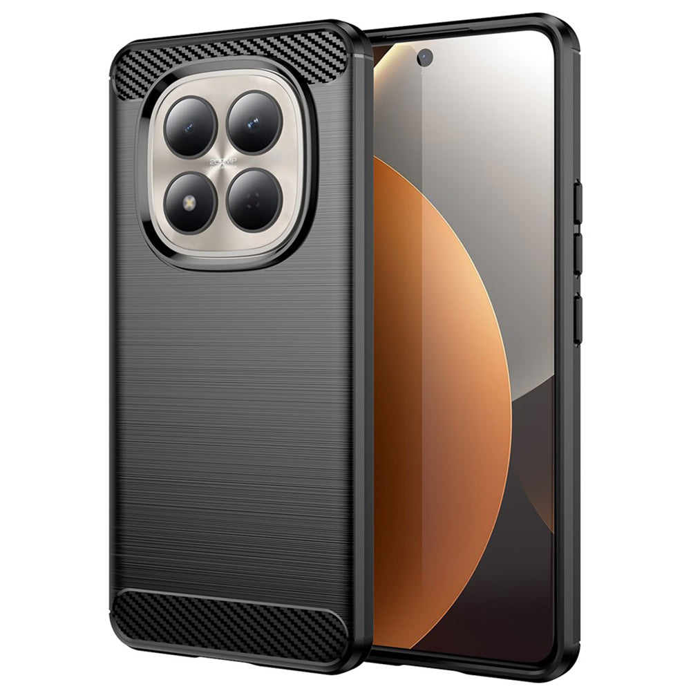 Pouzdro pro Xiaomi Redmi Note 15 Pro 5G, Techsuit, Carbon, Černá