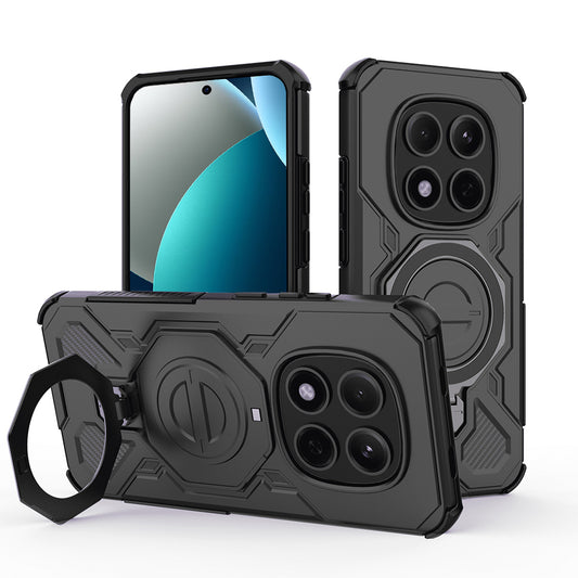 Pouzdro pro Xiaomi Redmi Note 15 Pro 5G, Techsuit, Carbon Shield Pro, Černá