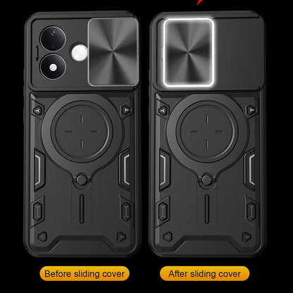 Pouzdro pro Xiaomi Redmi Note 17 4G / Note 17 5G, Techsuit, CamGuard Pro, fialové