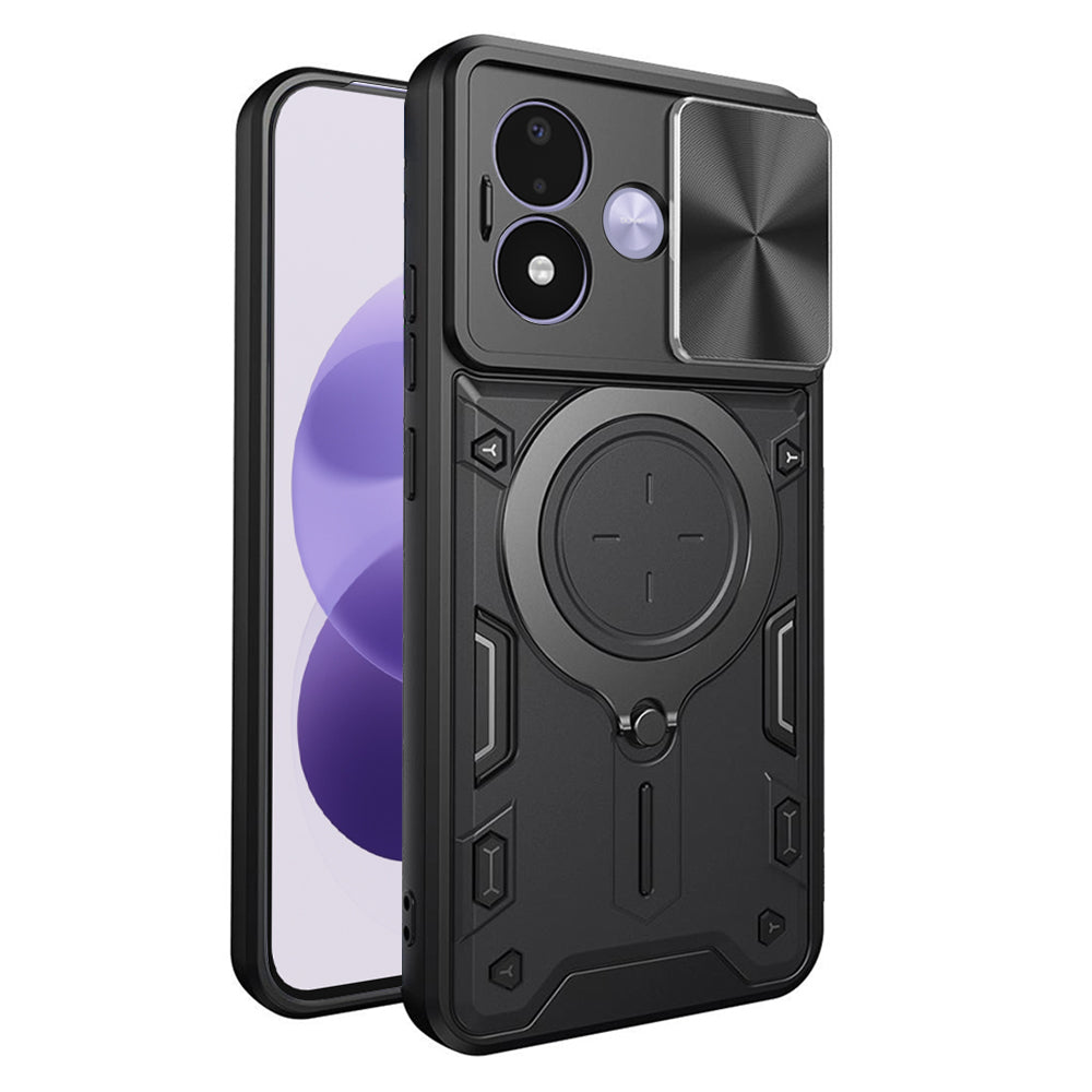 Case for Xiaomi Redmi Note 17 4G / Note 17 5G, Techsuit, CamGuard Pro, Black