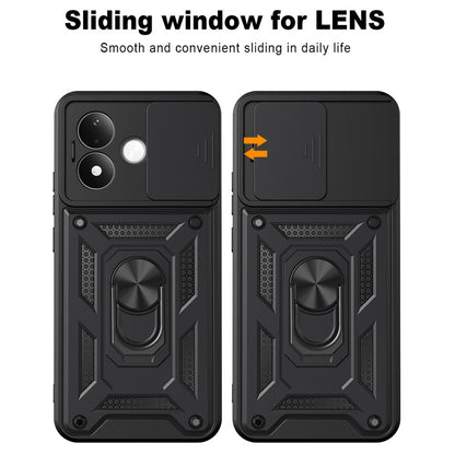Case for Xiaomi Redmi Note 17 4G / Note 17 5G, Techsuit, CamShield, Gold
