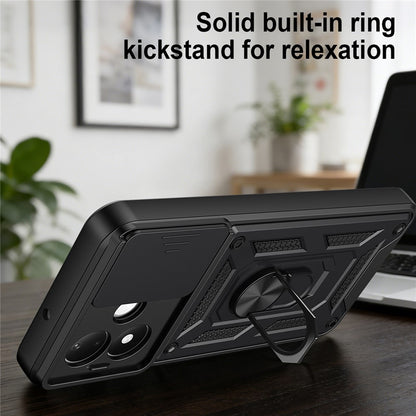 Pouzdro pro Xiaomi Redmi Note 17 4G / Note 17 5G, Techsuit, CamShield, zelené