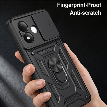 Pouzdro pro Xiaomi Redmi Note 17 4G / Note 17 5G, Techsuit, CamShield, zelené