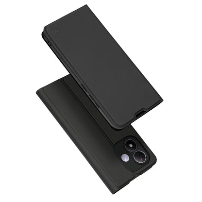 Pouzdro pro Xiaomi Redmi Note 17 4G / Note 17 5G, Techsuit, Magskin Book, černé