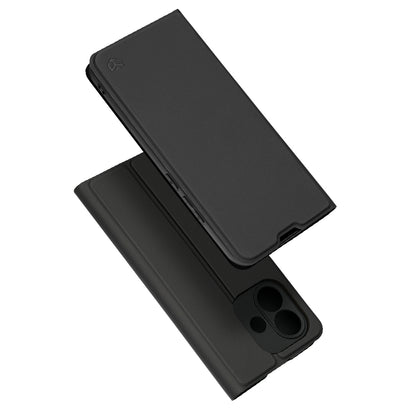 Pouzdro pro Xiaomi Redmi Note 17 4G / Note 17 5G, Techsuit, Magskin Book, černé