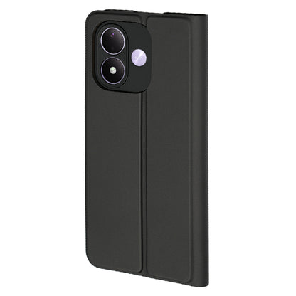Pouzdro pro Xiaomi Redmi Note 17 4G / Note 17 5G, Techsuit, Magskin Book, černé