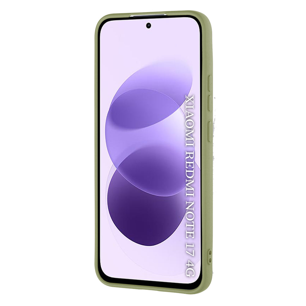 Pouzdro pro Xiaomi Redmi Note 17 4G / Note 17 5G, Techsuit, SoftFlex, Matcha