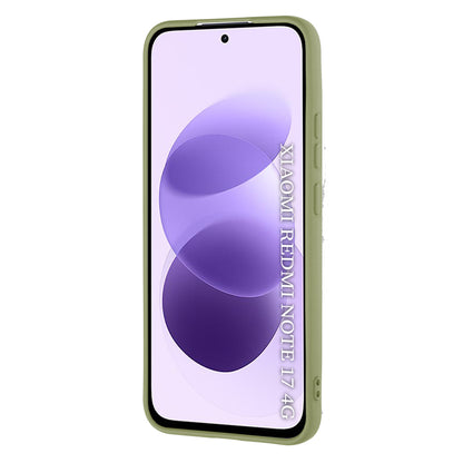 Pouzdro pro Xiaomi Redmi Note 17 4G / Note 17 5G, Techsuit, SoftFlex, Matcha
