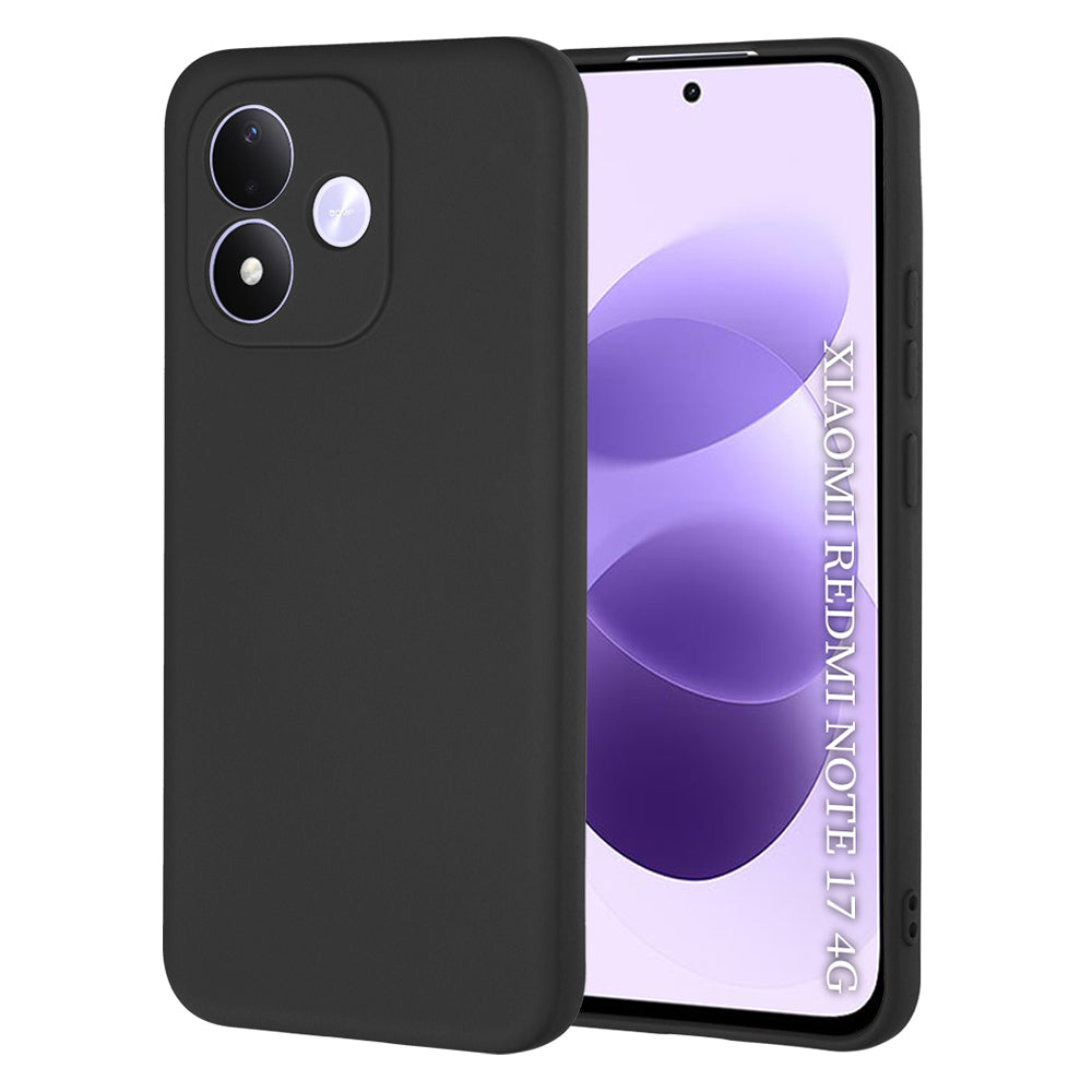 Pouzdro pro Xiaomi Redmi Note 17 4G / Note 17 5G, Techsuit, SoftFlex, Černé