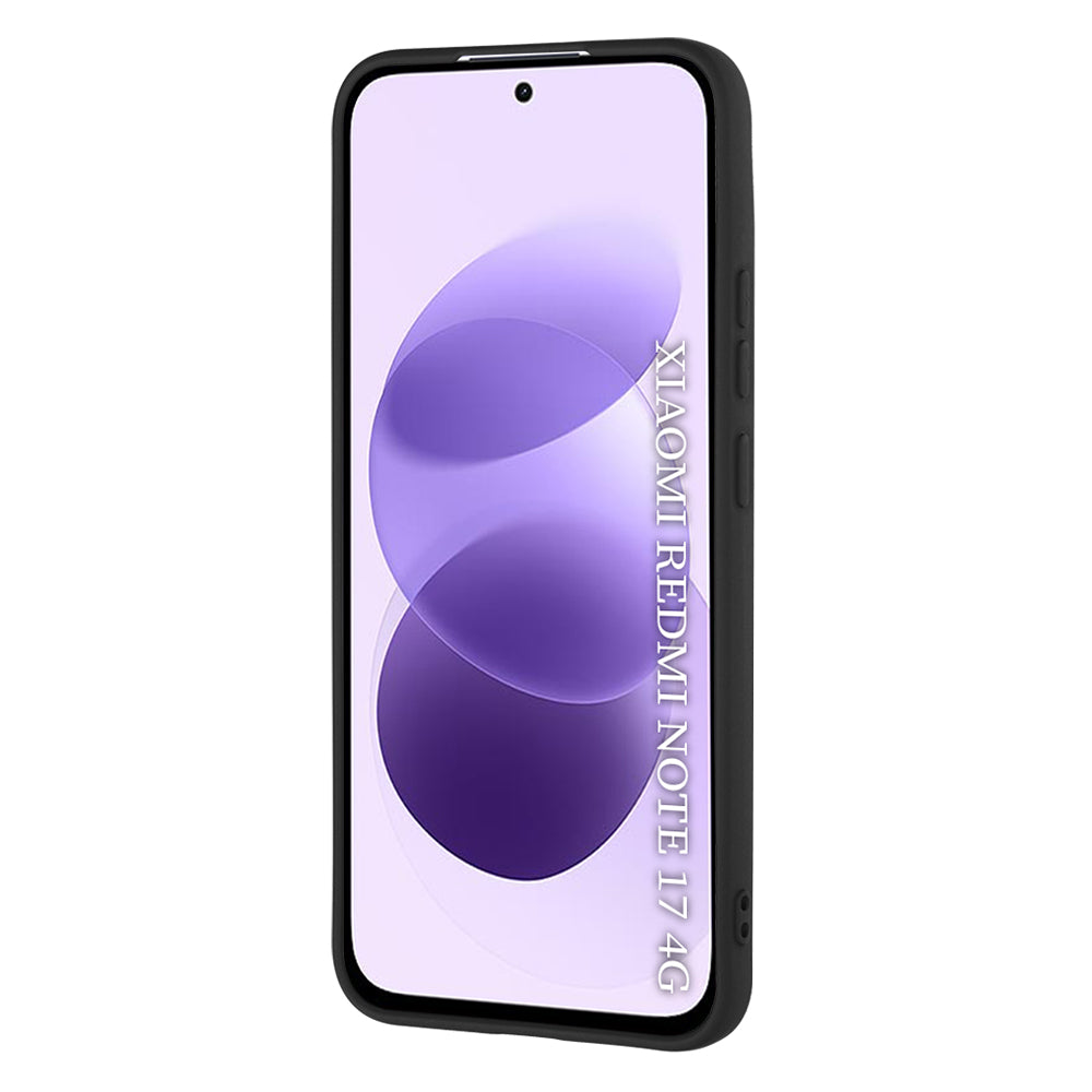 Pouzdro pro Xiaomi Redmi Note 17 4G / Note 17 5G, Techsuit, SoftFlex, Černé