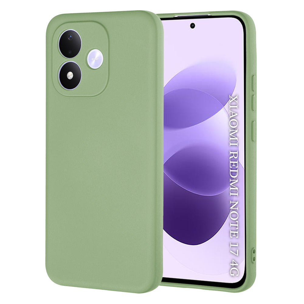 Pouzdro pro Xiaomi Redmi Note 17 4G / Note 17 5G, Techsuit, SoftFlex, světle zelené