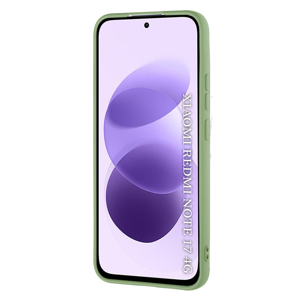 Pouzdro pro Xiaomi Redmi Note 17 4G / Note 17 5G, Techsuit, SoftFlex, světle zelené