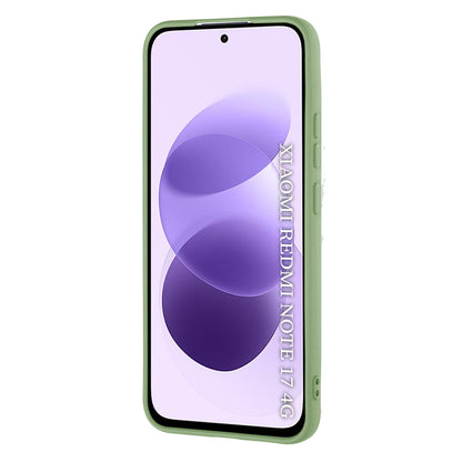 Pouzdro pro Xiaomi Redmi Note 17 4G / Note 17 5G, Techsuit, SoftFlex, světle zelené