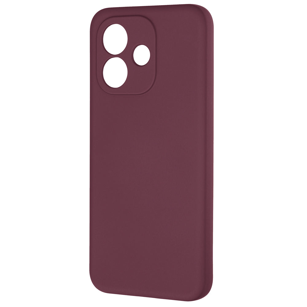 Pouzdro pro Xiaomi Redmi Note 17 4G / Note 17 5G, Techsuit, SoftFlex, vínové