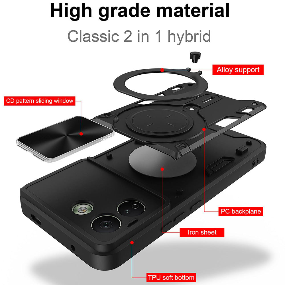 Pouzdro pro Xiaomi Redmi Note 17 Pro Max, Techsuit, CamGuard Pro, fialové