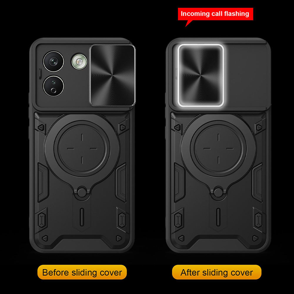 Case for Xiaomi Redmi Note 17 Pro Max, Techsuit, CamGuard Pro, Red