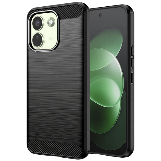 Pouzdro pro Xiaomi Redmi Note 17 Pro Max, Techsuit, Carbon, Černé