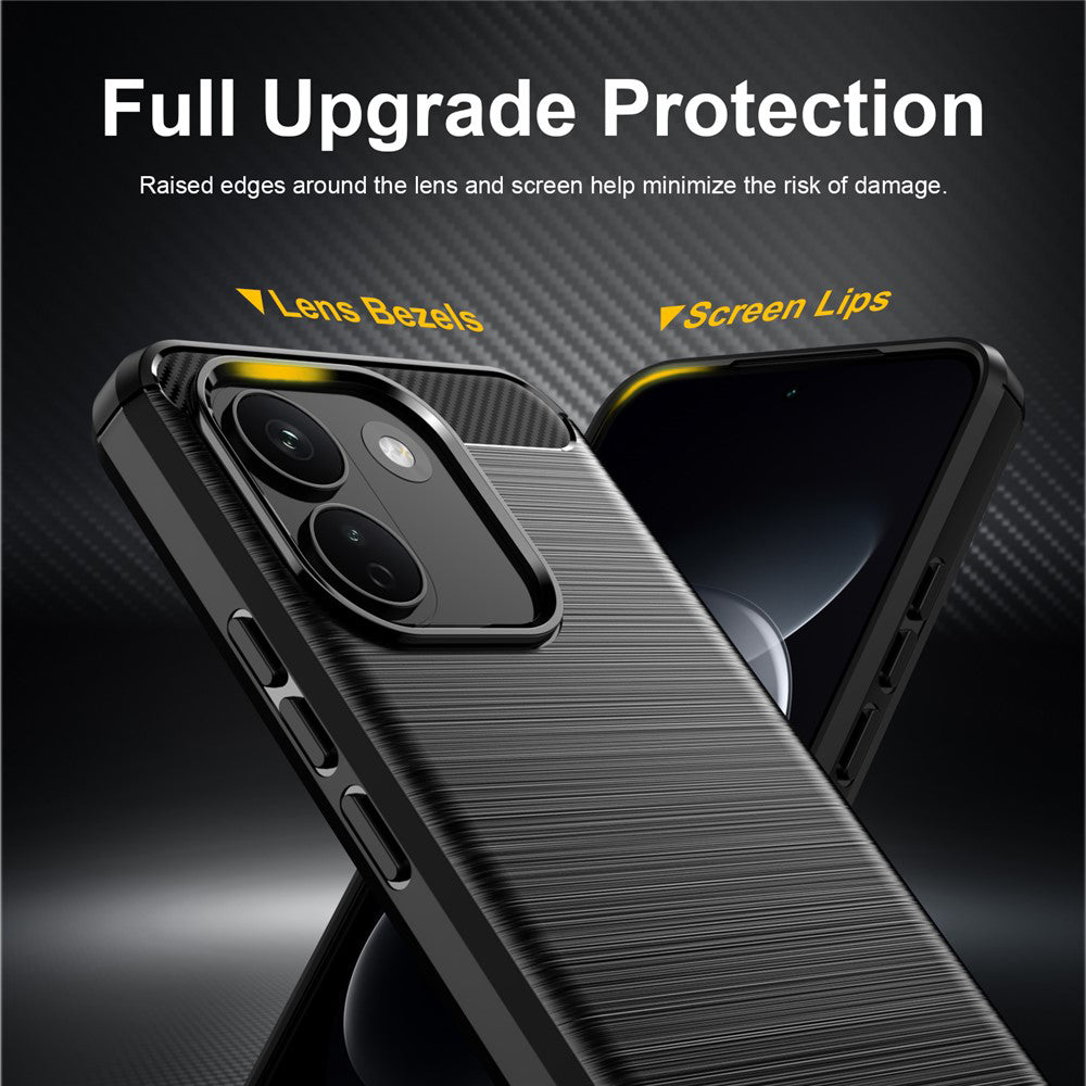 Pouzdro pro Xiaomi Redmi Note 17 Pro Max, Techsuit, Carbon, Černé