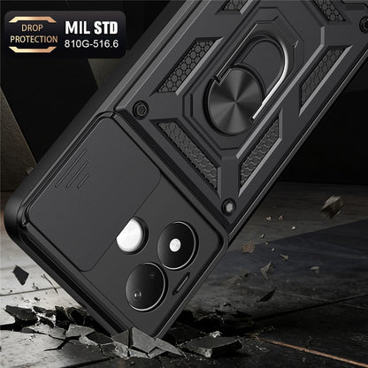 Case for Xiaomi Redmi Note 17 Pro, Techsuit, CamShield, Black