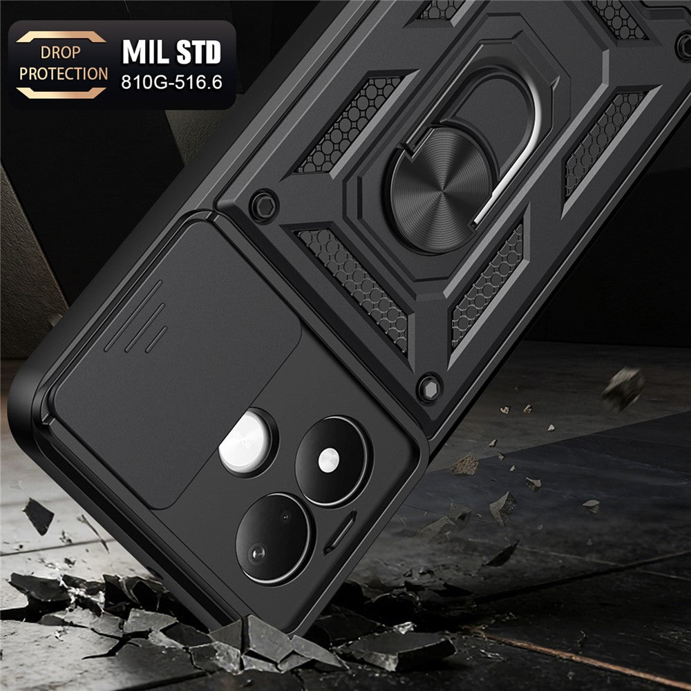 Case for Xiaomi Redmi Note 17 Pro, Techsuit, CamShield, Green