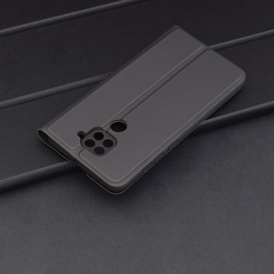 Pouzdro pro Xiaomi Redmi Note 9 / 10X 4G, Techsuit, Magskin Book, Černé
