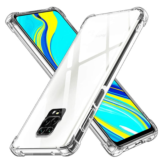 Pouzdro pro Xiaomi Redmi Note 9S / Note 9 Pro / Note 9 Pro Max, Techsuit, Odolné proti nárazům, Průhledné