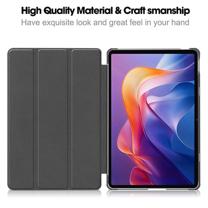 Case for Xiaomi Redmi Pad 2 Pro, Techsuit, FoldPro Butterfly, Multicolor
