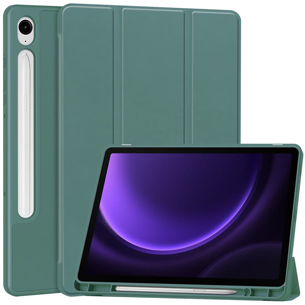 Pouzdro pro Xiaomi Redmi Pad 2, Techsuit, Flex Trifold, Zelené