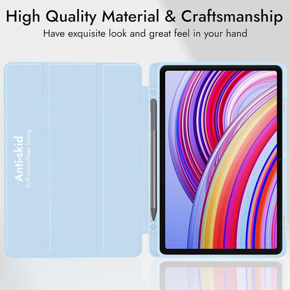 Pouzdro pro Xiaomi Redmi Pad Pro / Pad / Pad Pro 5G, Techsuit, Flex Trifold, Tmavě modré