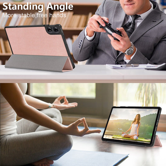Pouzdro pro Xiaomi Redmi Pad Pro / Pad / Pad Pro 5G, Techsuit, FoldPro, Růžové