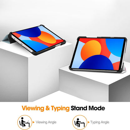 Pouzdro pro Xiaomi Redmi Pad SE 8.7, Techsuit, FoldPro Unicorn, vícebarevné