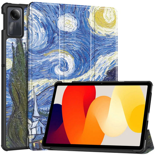 Pouzdro pro Xiaomi Redmi Pad SE, Techsuit, FoldPro Starry Night, vícebarevné