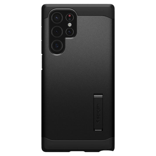 Pouzdro pro Samsung Galaxy S22 Ultra 5G S908, Spigen, Tough Armor, Černá ACS03923