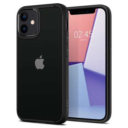 Pouzdro pro Apple iPhone 12 / 12 Pro, Spigen, Ultra Hybrid, Černé ACS01703