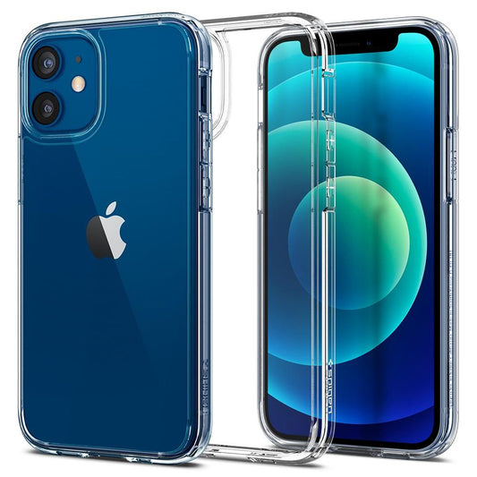 Pouzdro pro Apple iPhone 12 / 12 Pro, Spigen, Ultra Hybrid, Transparentní ACS01702