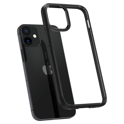 Pouzdro pro Apple iPhone 12 / 12 Pro, Spigen, Ultra Hybrid, Černé ACS01703