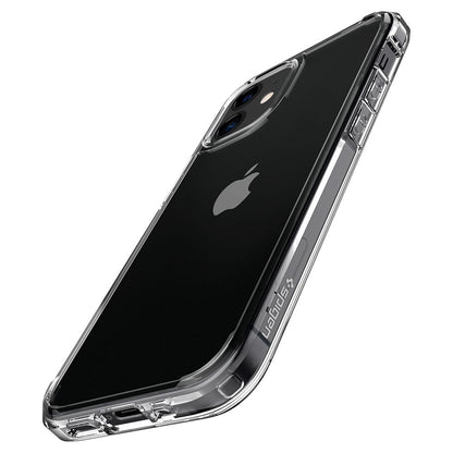 Pouzdro pro Apple iPhone 12 / 12 Pro, Spigen, Ultra Hybrid, Transparentní ACS01702